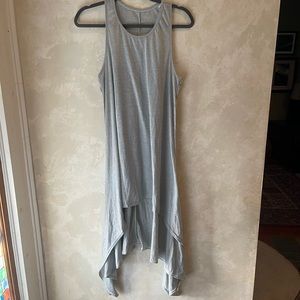 Gray racer top tank dress.